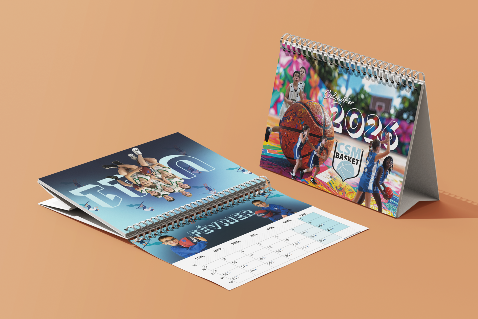 Calendrier 2026 / photos équipes et individuelles